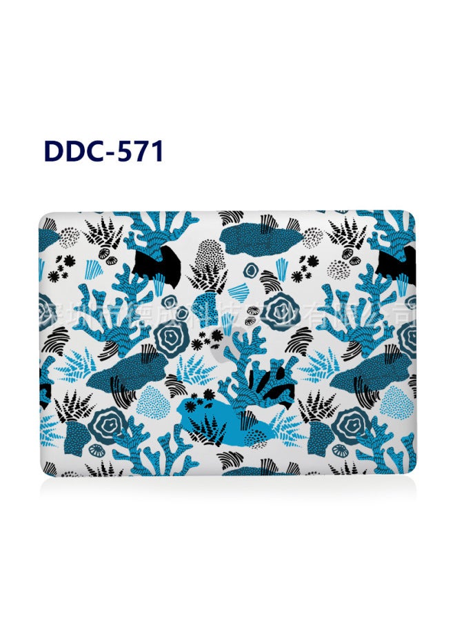 For Macbook Pro Case Set Painted Cartoon Case Apple Laptop Protective Case Shell-Color:DDC-571-Applicable Model:13.3 Pro (13.3Pro A1706/A1708/A1989/A2159) - Image 1